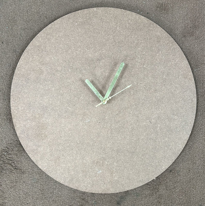 Light Gold Colored Clock Hands for Clock Making | Boards and Clock Accessories - Resinarthub