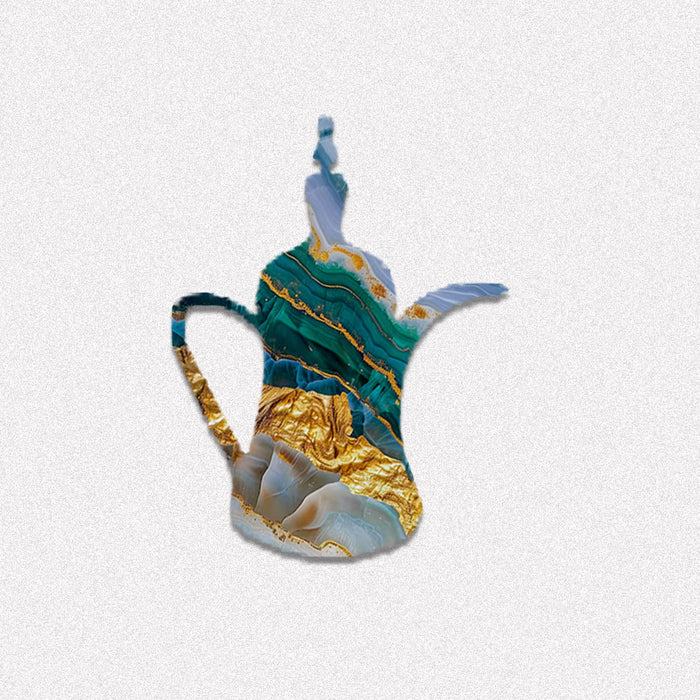Dallah Shaped MDF Cutting for Resin Art | Boards and Clock Accessories - Resinarthub