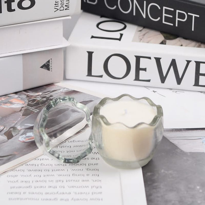 Egg Shaped Glass Jar for Candle Making | Mould - Resinarthub