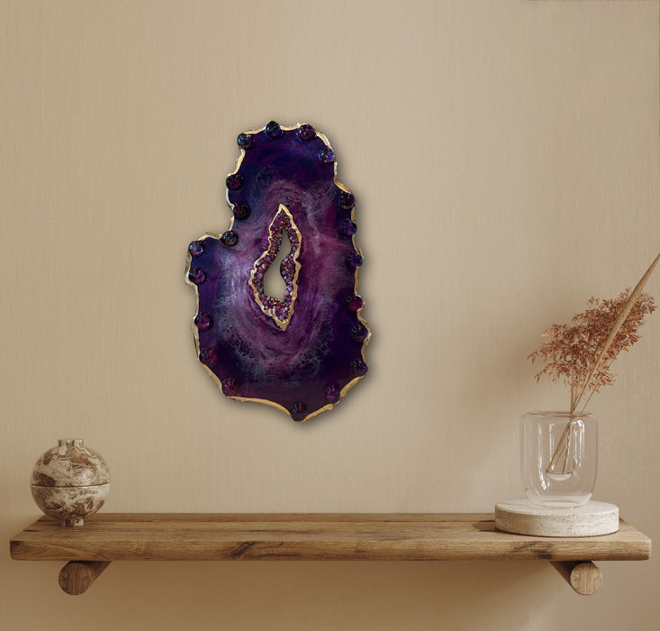 Irregular Geode Mdf Board for Resin Art (64.1*42.3*0.6cm) | Boards and Clock Accessories - Resinarthub