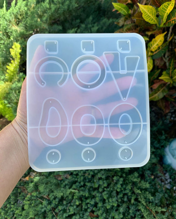 Earring Silicone Mold for Resin Art