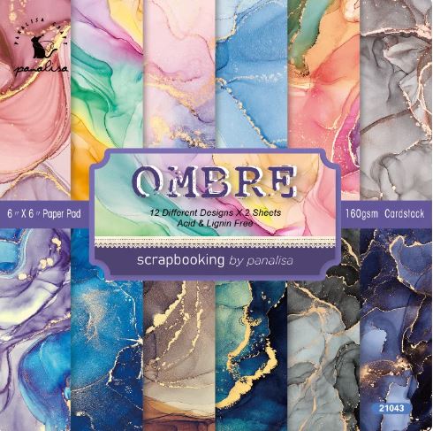 24 Sheets Scrap book For Alcohol Ink | Tools - Resinarthub