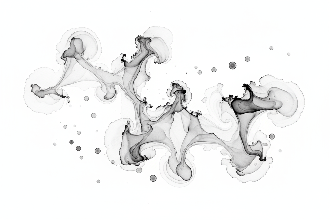 Black Alcohol ink