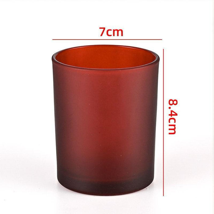 Colored Jar With Wooden Lid for Candle Making 200 ml | - Resinarthub
