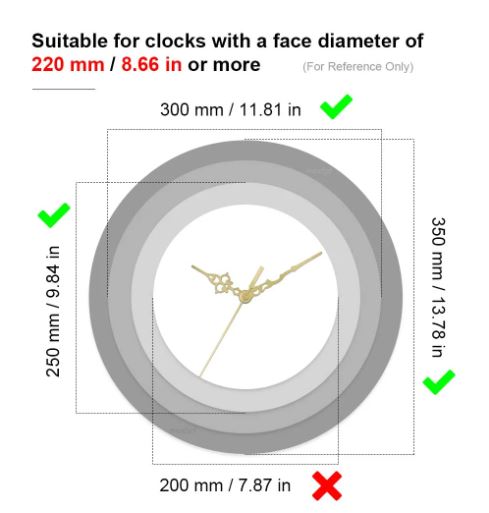 Gold Antique Clock Hands/ Needles for Resin Art | Boards and Clock Accessories - Resinarthub