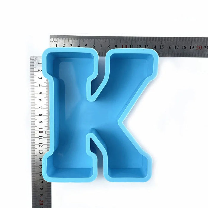 Capital Letter Alphabet Silicone Mold | Mould - Resinarthub