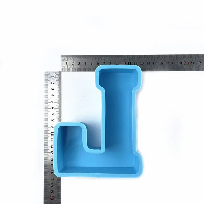 Capital Letter Alphabet Silicone Mold | Mould - Resinarthub