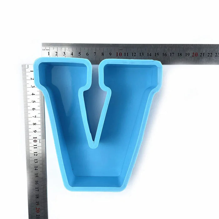 Capital Letter Alphabet Silicone Mold | Mould - Resinarthub