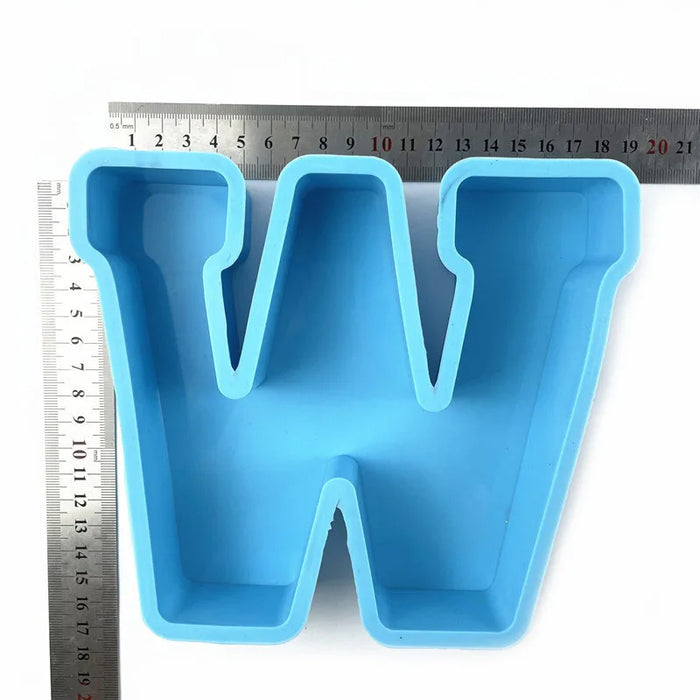 Capital Letter Alphabet Silicone Mold | Mould - Resinarthub