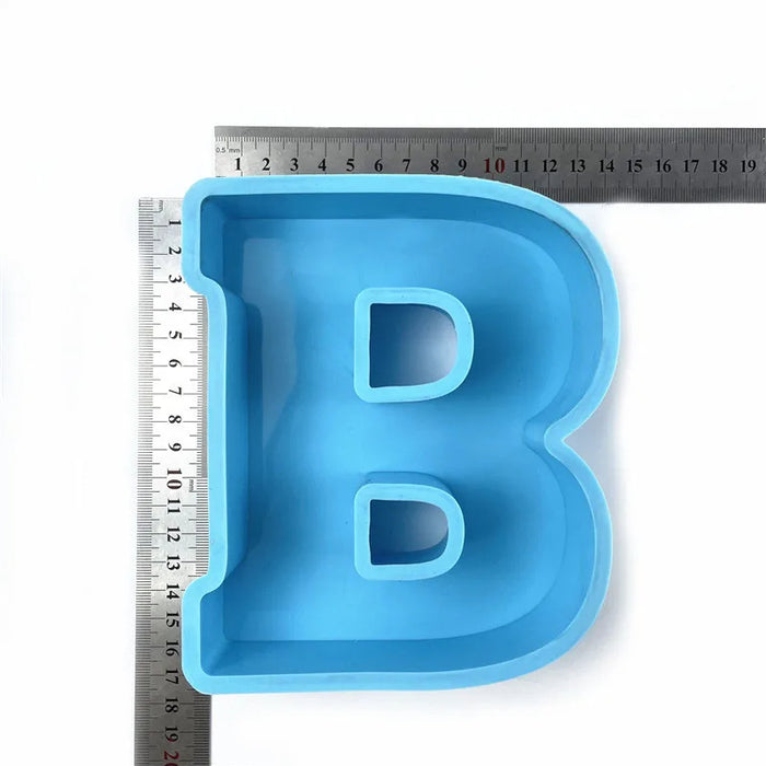 Capital Letter Alphabet Silicone Mold | Mould - Resinarthub