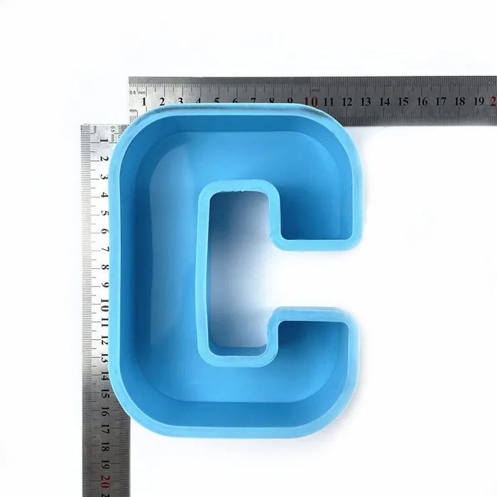 Capital Letter Alphabet Silicone Mold | Mould - Resinarthub