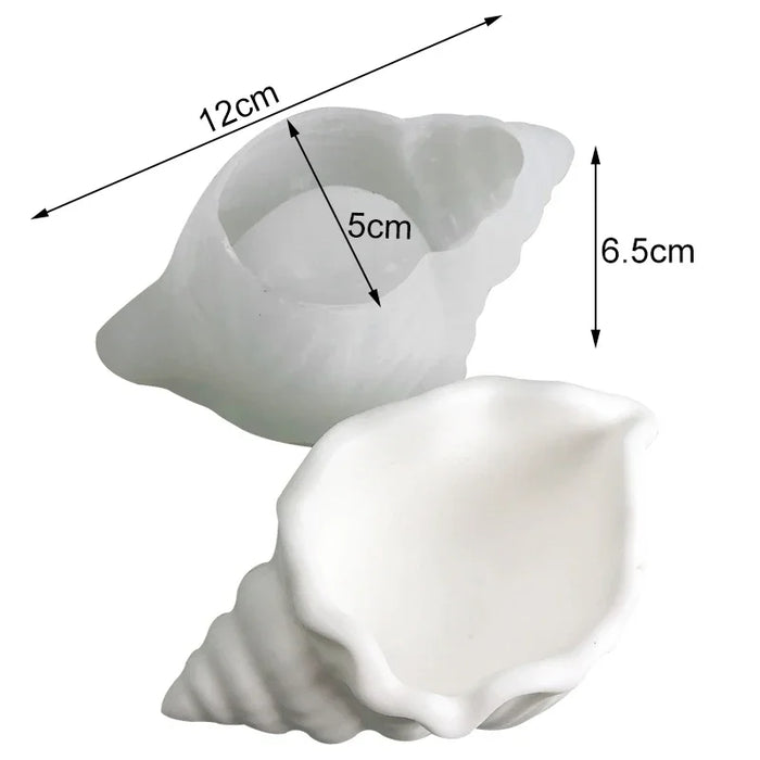 Shell Storage Silicone Mold | Mould - Resinarthub