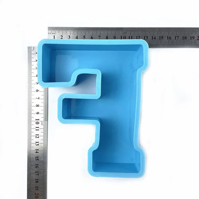 Capital Letter Alphabet Silicone Mold | Mould - Resinarthub