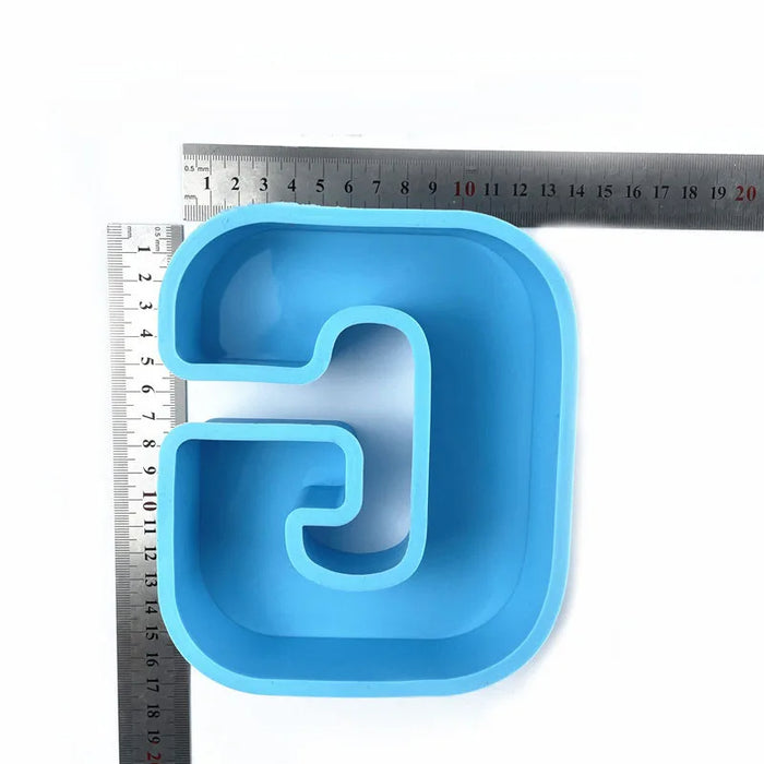 Capital Letter Alphabet Silicone Mold | Mould - Resinarthub