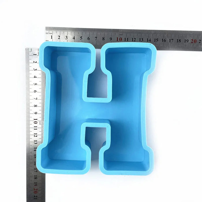 Capital Letter Alphabet Silicone Mold | Mould - Resinarthub