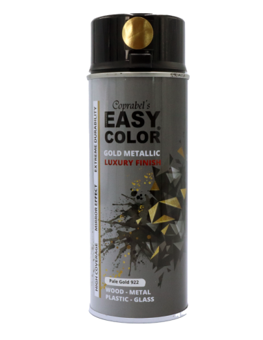 EASY COLOR PALE GOLD METALLIC SPRAY 922(400ml) | Pigment - Resinarthub
