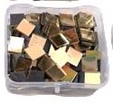 Mirror cuts for Art & Craft- Square Gold | Tools - Resinarthub