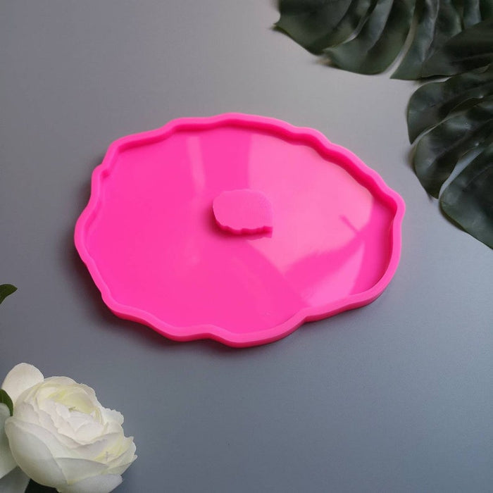 Geode Coaster Mould | Mould - Resinarthub