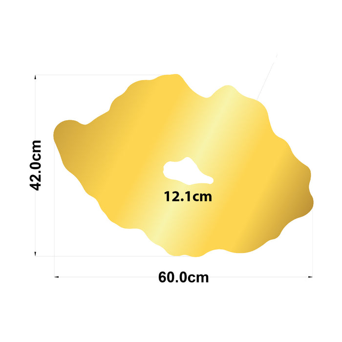 Geode Shaped MDF Table Top For  Resin Art | Boards and Clock Accessories - Resinarthub