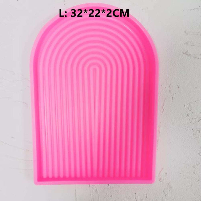 Arch Tray Silicon Mold | Mould - Resinarthub
