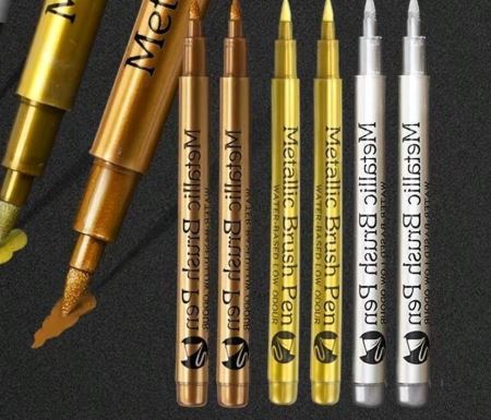 Metallic Craft Work Pen for Resin Art (3 variants) | Tools - Resinarthub
