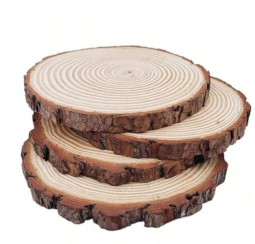 Natural Pine Wood Slices for Resin Art 5-8cm | Surfaces - Resinarthub