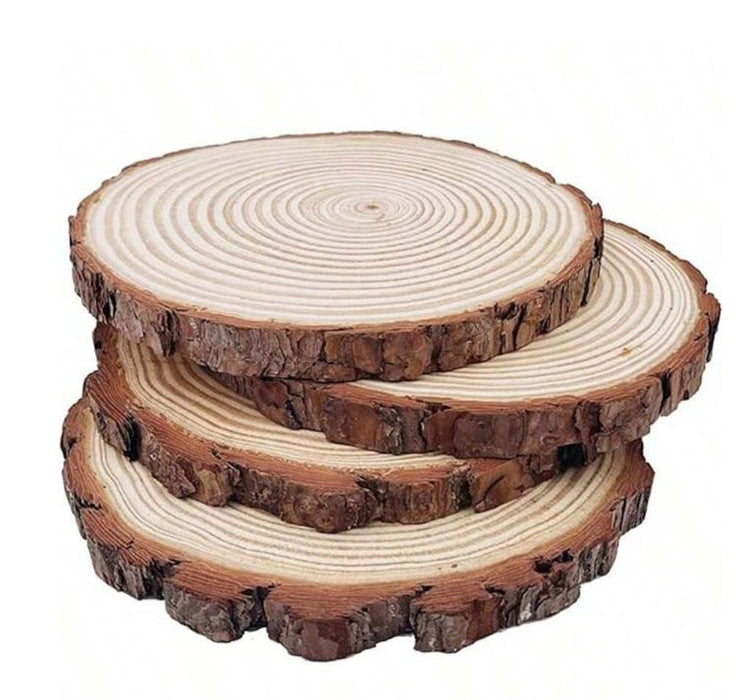 Natural Pine Wood Slices for Resin Art 5-8cm | Surfaces - Resinarthub