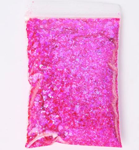 Holographic Mixed Hexagon Shape Glitter |  - Resinarthub
