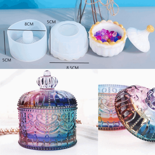 Container Storage Cup Silicone Mold | Mould - Resinarthub