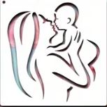 Greeting Stencils for Resin Art | Tools - Resinarthub