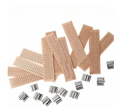 Wooden Candle Wicks with Triangle Holes and Metal Bases | Tools - Resinarthub