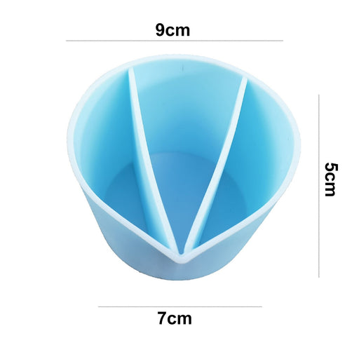 Silicone Mixing with Distribution Slots Measuring cup | Tools - Resinarthub