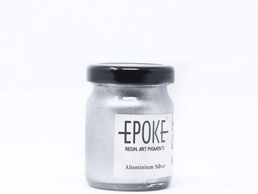 Aluminium Silver Metallic Epoke Art Pigment 70g | Pigment - Resinarthub
