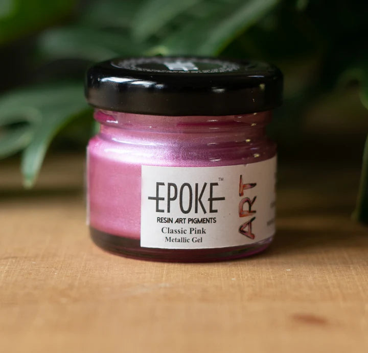 Classic Pink Metallic Epoke Art Mini Pigment 20g | Pigment - Resinarthub