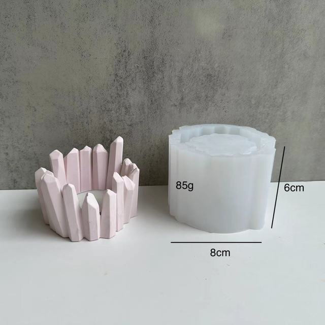 Round Succulent Flower Pot | Mould - Resinarthub
