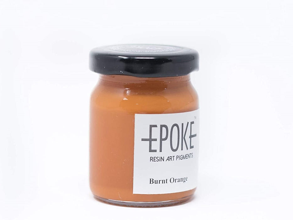 Burnt Orange Opaque Epoke Art Pigment 75g | Pigment - Resinarthub