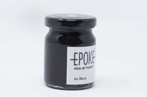 Jet Black Opaque Epoke Art Pigment 75g | Pigment - Resinarthub