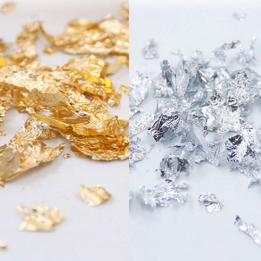Foil Leaf Flakes Resin Jewelry Fillings for Resin Art Craft (4 variants) | Fillings - Resinarthub