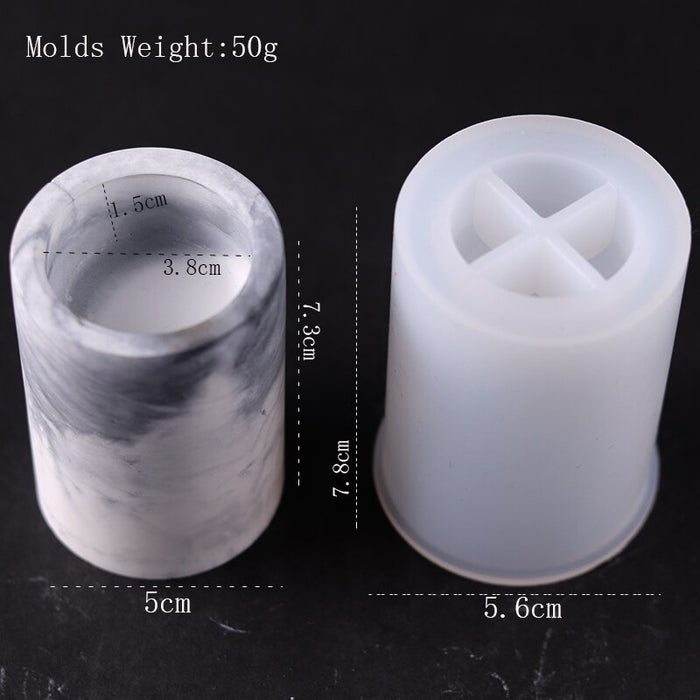 Candle Holder Mould | Mould - Resinarthub