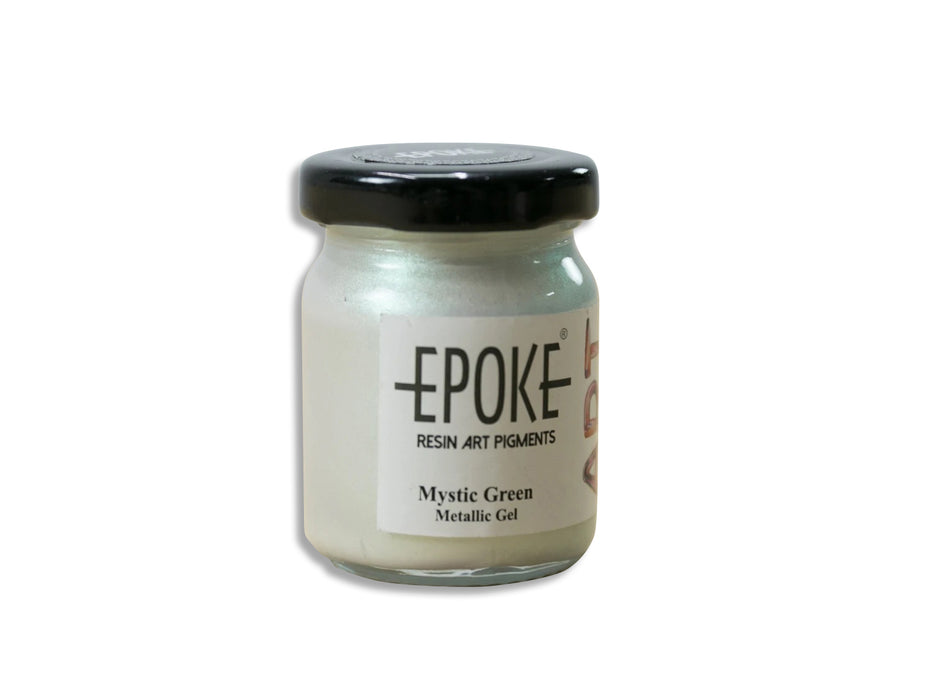 Mystic Green Metallic Epoke Art Pigment 75g | Pigment - Resinarthub