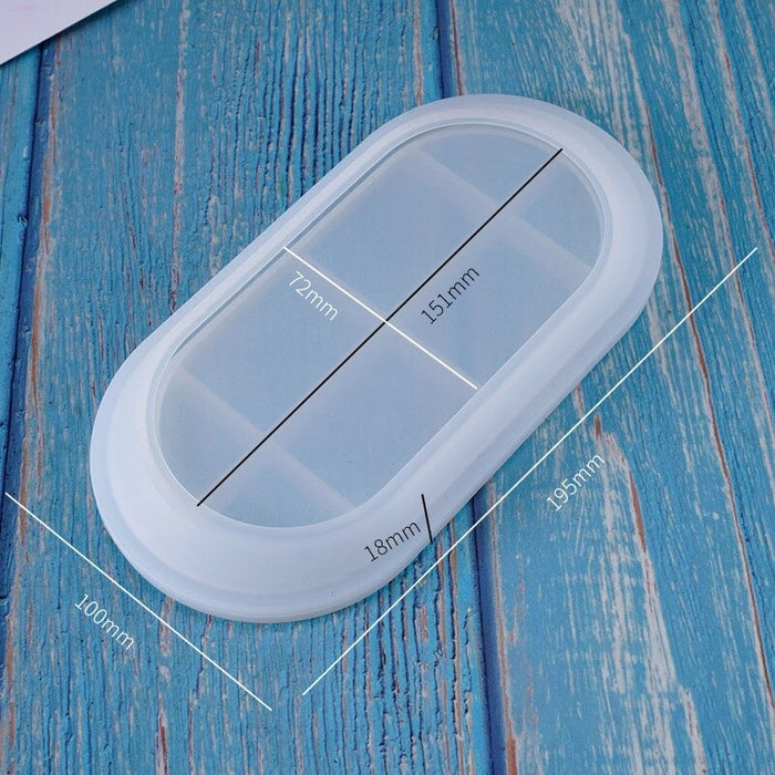 Trinket Tray Silicone Mold for Jesmonite Art (3 variants) | Mould - Resinarthub