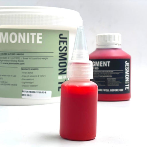 Jesmonite Bright Red Pigment (25gm - 200gm) | Jesmonite - Resinarthub