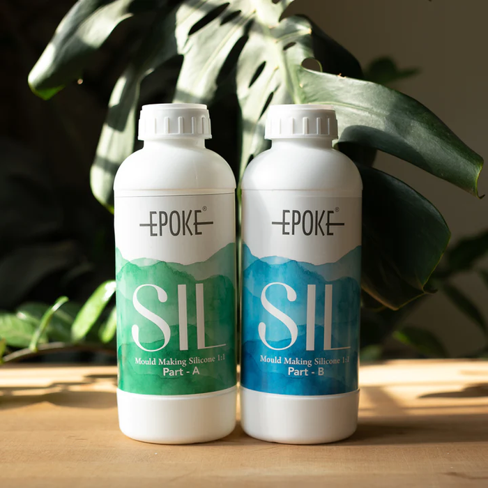 EPOKE SIL Silicone Mould Making 1:1 | Epoxy Resin - Resinarthub