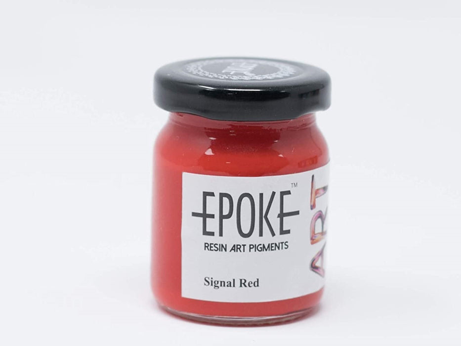 Signal Red Opaque Epoke Art Pigment 75g | Pigment - Resinarthub