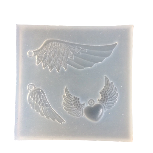 Feather and Angel wing Resin Decoration Liquid Silicone Mold