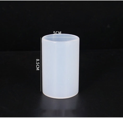 Crystal Circle Cylinder Silicone Mold | Mould - Resinarthub