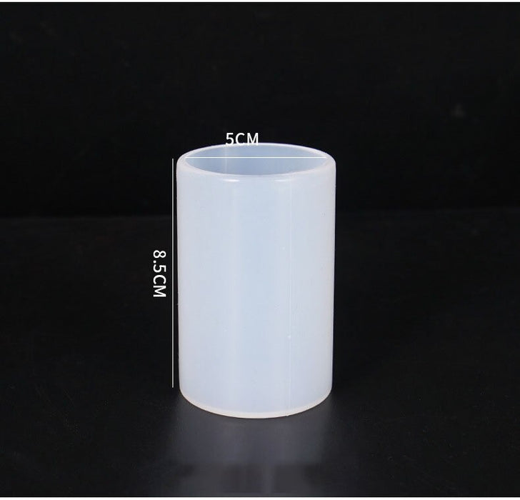 Crystal Circle Cylinder Silicone Mold | Mould - Resinarthub