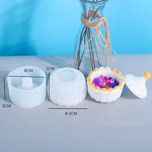 Container Storage Cup Silicone Mold | Mould - Resinarthub