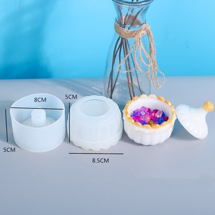 Container Storage Cup Silicone Mold | Mould - Resinarthub