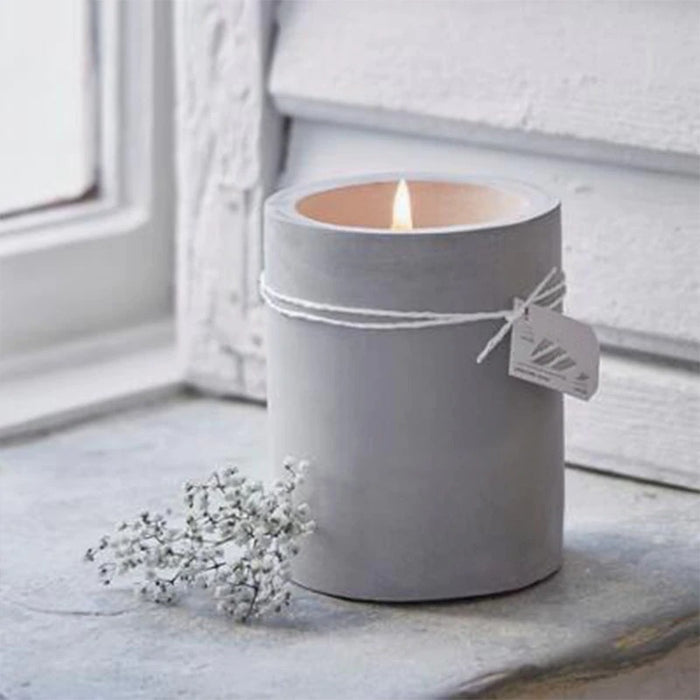 Circle Cylindrical Shape Candle Holder / Flower Pot | Mould - Resinarthub